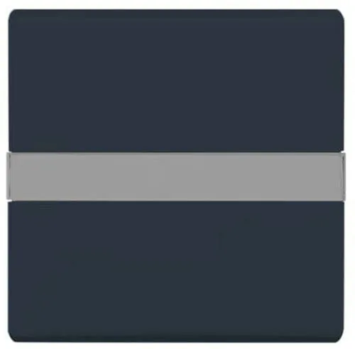 Busch-Jaeger Abdeckung Ausschalter, Wechselschalter, Kreuzschalter, Taster Allwetter 44 (IP44) Schwarz-Grau, Anthrazit