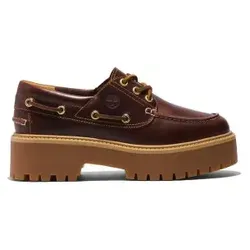 Timberland Damen Bootsschuh Rootbeer 10 Weite - Eleganter Timberland Damen Bootsschuh aus hochwertigem Leder, individuell anpassbar dank 360°-Schnürsystem. Der Schuh kombiniert Stil und Komfort für Alltag und Freizeit.
