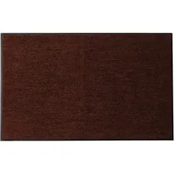 Fußmatte SALONLOEWE Gr. 4 - Schokobraun, 60x180 cm - Hochwertige Fußmatte für Innen- und überdachten Außenbereich, rutschhemmend und maschinenwaschbar bis 60 °C. Made in Germany mit 5 Jahren Qualitätsgarantie, ideal für Fußbodenheizung.