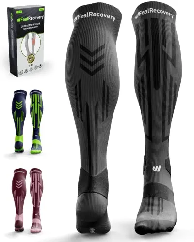 Feel Recovery 1 Paar Sport Kompressionssocken Herren/Damen