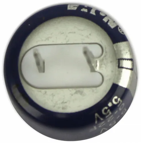 EATON Gold Cap-Elko 0,22F, 5,5V, axial, RM 5 mm, 13,5x6,5 mm, KR-5R5C224-R