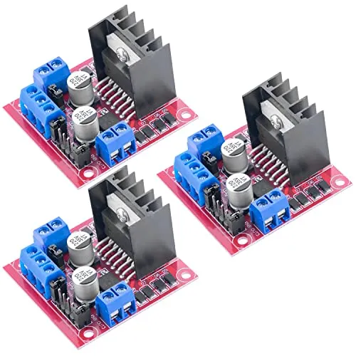 AZDelivery 3 x Doppel H-Brücke DC Motor Controller Board Modul AZ-L298N | kompatibel mit Arduino