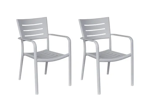LC Garden Vesta Stapelstuhl - Eleganter Gartenstuhl aus Kunststoff (2 St) - Der LC Garden Vesta Stapelstuhl vereint modernes Design mit Funktionalität. Leicht, robust und stapelbar – ideal für Balkon, Terrasse oder Garten. Erhältlich in drei Farben und perfekt für platzsparende Aufbewahrung.