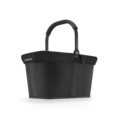 reisenthel carrybag Mesh Black mit Cover schwarz