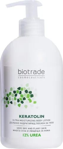 Biotrade Keratolin Körperlotion mit 12% Urea für sehr trockene Haut 400ml