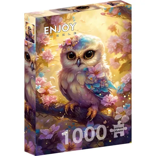 ENJOY Puzzle Niedliche Eule 1000 Teile