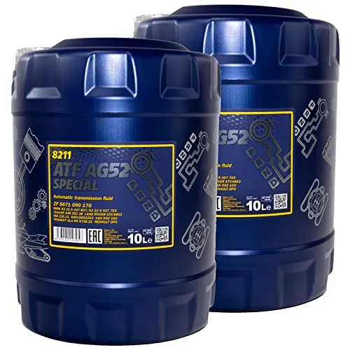 Getriebeöl Getriebe Öl MANNOL ATF AG52 Automatic Special 2 X 10 Liter