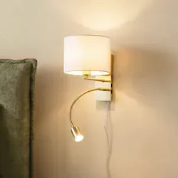 Lindby Wandleuchte Florens in gold von Lindby