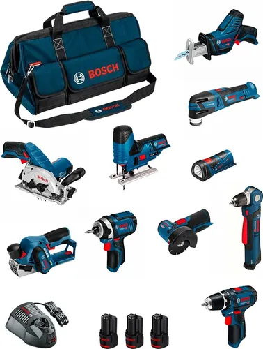 BOSCH Kit BMKB10-28DD3 (GSR12V-15+GDR12V-105+GKS12V-26+GWS12V-76+GST12V-70+GOP12V-28+GSA12V-14+GWB12V-10+GLI12V-80+GHO12V-20...)