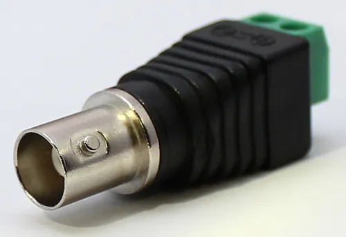 BNC-Buchse Adapter Terminal-Block Schraubanschluss