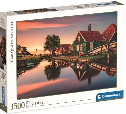Puzzle 1500 elementów. High Quality Collection. Zaanse Schans Clem 8005125316960