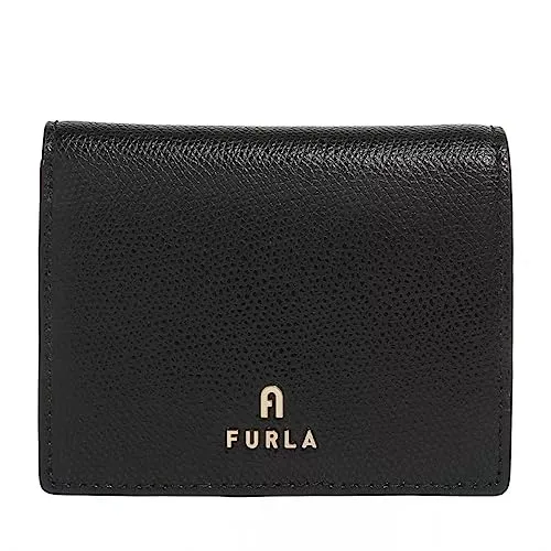 Furla Camelia Geldbörse Leder 11 cm  schwarz