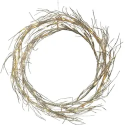 MARELIDA LED Lichtkranz Fizzy in gold von Marelida