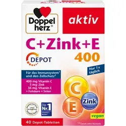 Doppelherz C+Zink+E Depot 40 ST von Doppelherz