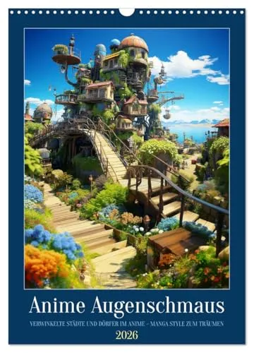 Anime Augenschmaus Wandkalender 2026 DIN A3 hoch von CALVENDO