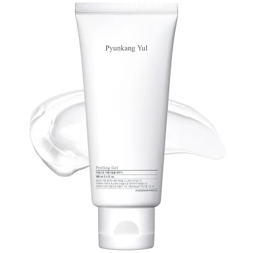 [PKY] Pyunkang Yul Peeling Gel mit sofort sichtbarem Effekt, Mildes und sanftes Gesichtspeeling mit Papaya und AHA, Reizfrei, Koreanische Hautpflege 100ml