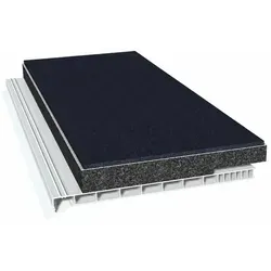 Rollladendeckel Schallschutz mit Flex-Schaum & Schwerfolie 180 mm 700 mm lang