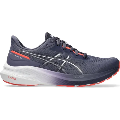 Asics GT-1000 13 - Stabilitätsschuh für Läufer - Laufschuhe in INDIGO FOG/WHITE, bieten hervorragende Stabilität und Komfort für lange Strecken.