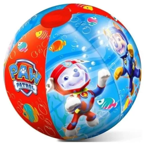 Mondo Toys - PAW PATROL Beach Ball - Strandball, aufblasbar 50 cm, verziert in den Farben - 16630