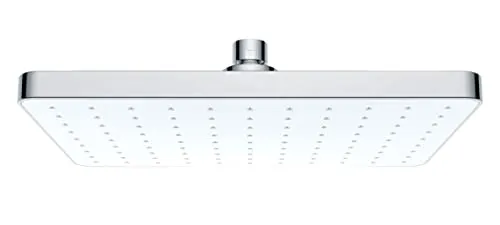 WENKO Automatic Cleaning Regendusche - Kopfbrausen mit automatischer Reinigungsfunktion, verhindert Kalkablagerungen für langanhaltenden Duschkomfort und Spa-Feeling.