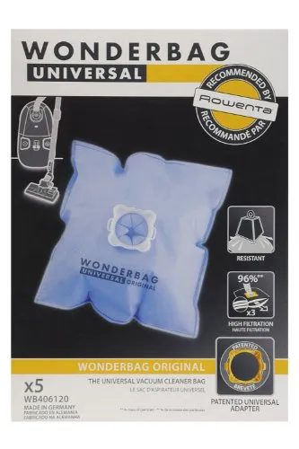 Rowenta WB406120 Wonderbag, Papier, Weiß, 17 x 6 x 6 von Rowenta