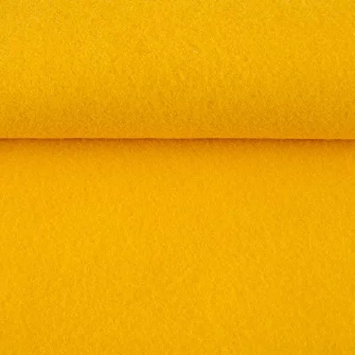 ggm® Filz 1,5mm Bastelfilz ca.90cm breit 1 lfm gelb