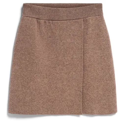 ARMEDANGELS Damen Strickrock DARLAA Regular Fit in beige von ARMEDANGELS