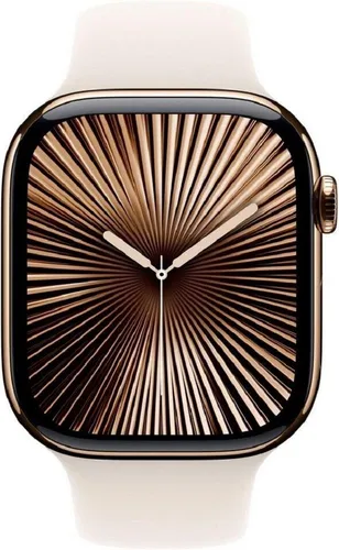 Apple Watch Series 10 (GPS + Cellular 46 mm) in gold von Apple