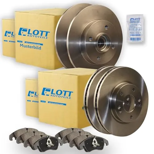 Bremsscheiben + Bremsscheiben vorne + hinten 4