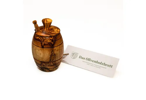 Honiggläser von das Olivenholzbrett