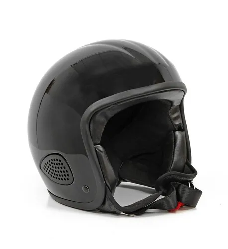 Bores Gensler Kult Jethelm, schwarz, Größe 2XS S für Männer - Motorradhelm mit Twin-Shell-System, einer der kleinsten geprüften Helme, gefertigt aus Fiberglas für optimalen Schutz und Tragekomfort.