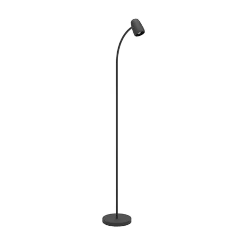 EGLO Stehlampe Carlo, elegante Leselampe mit Flexarm von EGLO