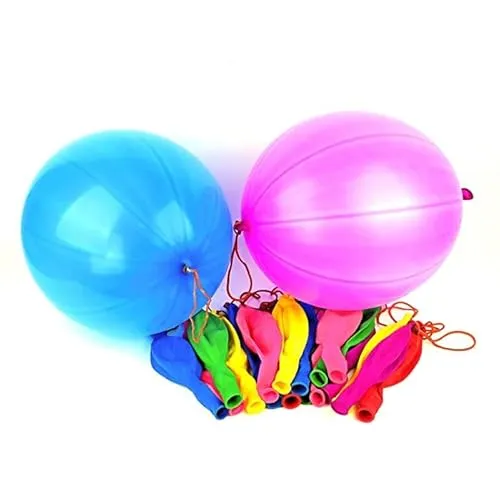 Happium 10 x große 16-Zoll (40cm) Punchball Luftballons in verschiedenen Farbene, die sich ideal für Partys, besondere Anlässe oder als Überraschungen für Kinder eignen.