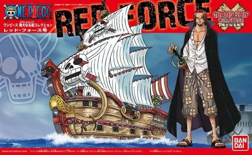 Bandai - One Piece: Grand Ship Collection - Red Force Model Kit - Aufstellfigur aus der beliebten One Piece Reihe, detailgetreues Modell des Schiffs Red Force, ideal für Sammler und Fans!