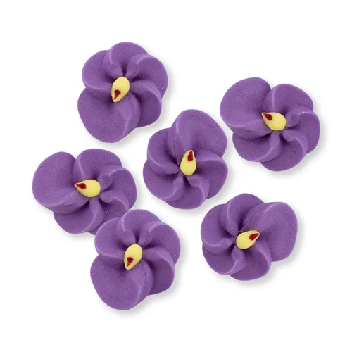 Veilchen aus Zucker, 200 Stück in lila von Günthart