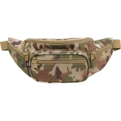 Brandit Gürteltasche, grün für Männer - Praktische Bauchtasche mit verstellbarem Hüftgurt und mehreren Fächern für eine optimale Organisation. Ideal für Freizeit und Outdoor-Aktivitäten.