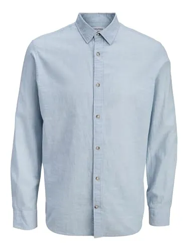 Jjesummer Linen Blend Shirt L/S Sn