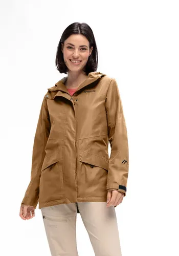 Maier Sports Allwetterjacke Da-Jacke mTEX Brocken Long W für Sport, Outdoor und Freizeit, wasserdicht, winddicht