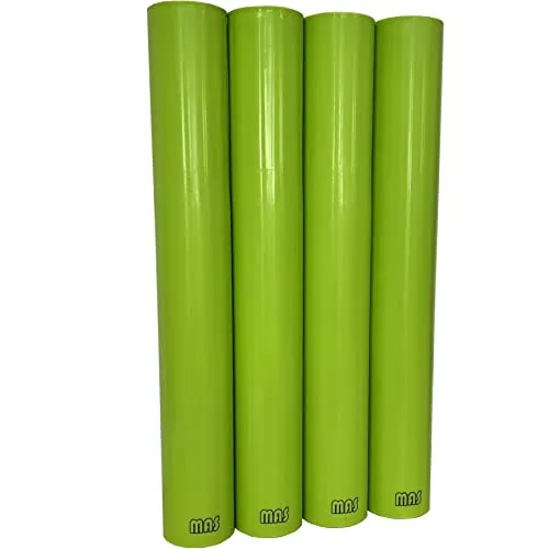 move and stic Rohr 35 cm Zubehör/Ersatzteil zum Erweitern und Umbauen von bestehenden Klettergestellen, Spielplatz für den Garten zum innovatives Spiel- und Bewegungssystem (apfelgrün, 4er Set)