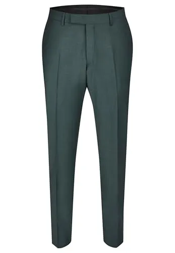 HECHTER PARIS Herren Trousers NOS XTEN SF Anzughose - Hunter Green, Größe 56 - Elegante Anzughose für Herren, perfekte Passform und hoher Tragekomfort für formelle Anlässe.