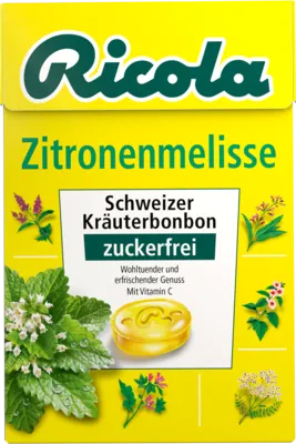 Ricola Kräuterbonbons Zitronenmelisse, zuckerfrei, 50g