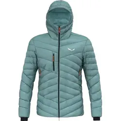 Salewa Ortles MED 3 RDS Down Jacket M willow (8260) 54/2X - Daunenjacke für Männer, ideal für alpine Abenteuer mit 750 Cuin Bauschkraft und TirolWool Responsive für Wärme auch im Nassen. Leicht, packbar und maximal bewegungsfreundlich.