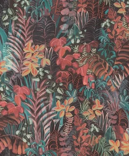 Rasch SCHÖNER WOHNEN-Kollektion Vliestapete BOTANICAL 600636 in Rot - 10,05 m x 0,53 m