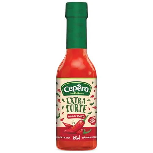 Rote Chilisoße CEPERA extra scharf 60ml - Molho de Pimenta Vermelha Extra-Forte 60ml