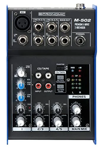 Pronomic M-502 Live/Studio Mischpult