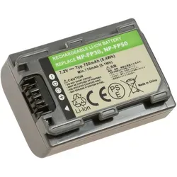 Powery Akku für Sony DCR-HC85E Kamera-Akku 750 mAh (7.2 V) grau