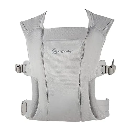 Ergobaby Embrace Soft Air Mesh Babytrage - Babytragen mit ergonomischer Bauchtrageweise, atmungsaktivem Soft Air Mesh für kühlenden Komfort und ausgezeichnetem Tragekomfort für Eltern.