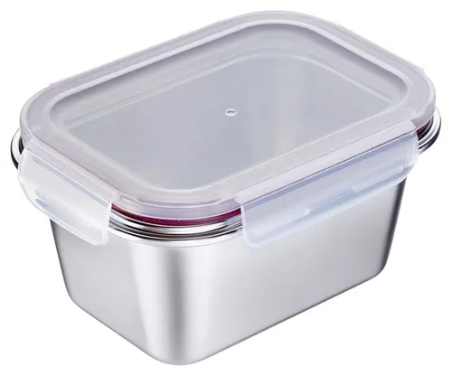 WESTMARK Frischhaltedose 9,0 cm hoch silber 1,0 l, 1 St. 23672270