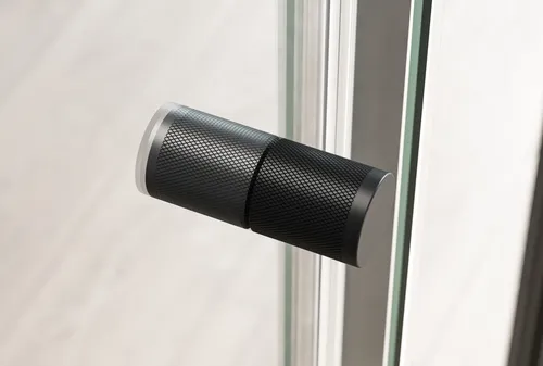 BERNSTEIN Nischendusche NT606 Flex 100x195cm - Hochwertige Nischendusche mit Drehtür aus 6mm ESG-Sicherheitsglas, ideal für sichere Duscherlebnisse. Flexibel montierbar und anpassbar für Wandunebenheiten.