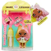 Yummiland Lip Gloss Doll Serie 2 - Nia Candy Fluff, Puppe